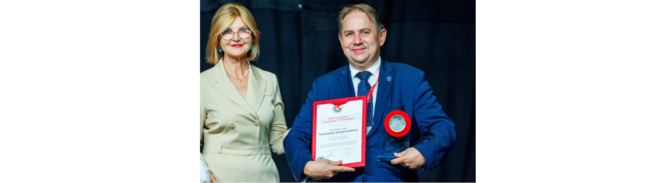 Medal PTHiT dla prof. Tomasza Szczepańskiego
