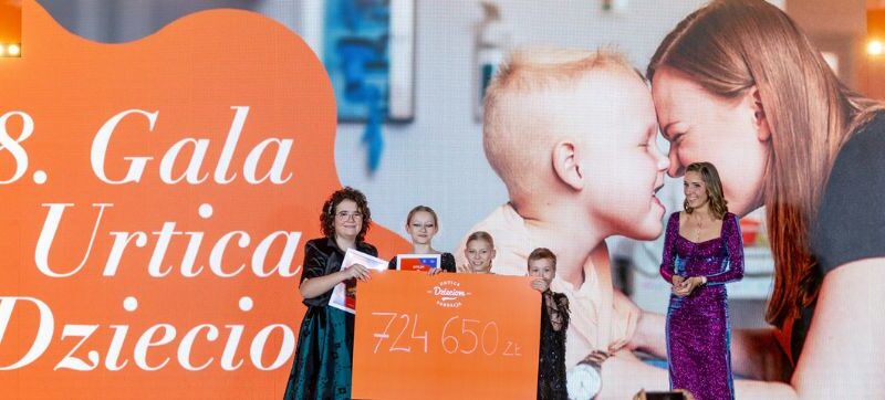Charytatywna 28. Gala Urtica Dzieciom dobiegła końca – licytacja obrazów dzieci zmagających się z nowotworami zakończyła się kwotą 724 650 złotych!