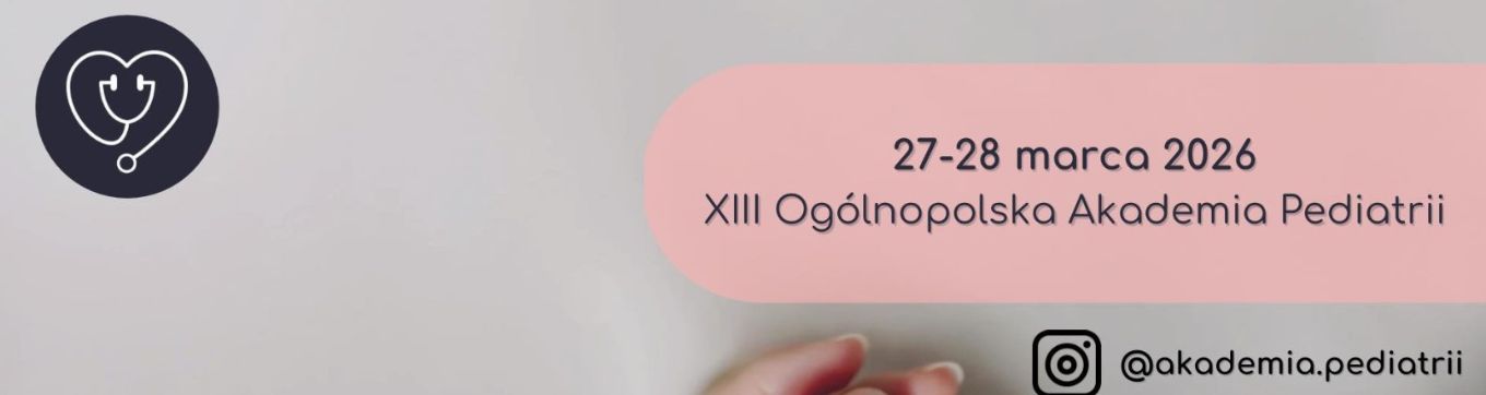 XIII Ogólnopolska Akademia Pediatrii | Zaproszenie