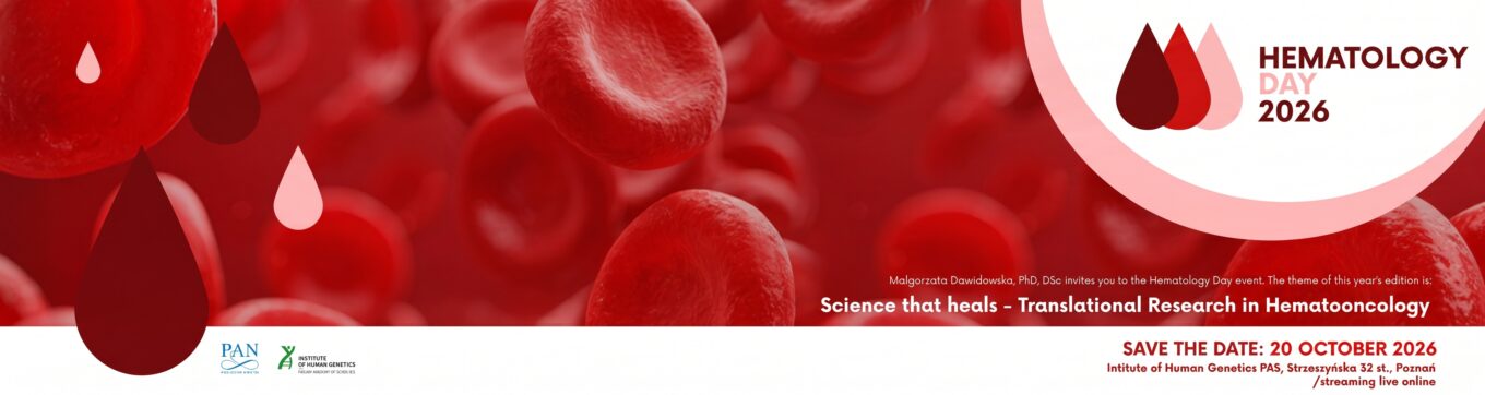 Dzień Hematologii 2026: „Nauka, która leczy – badania translacyjne w hematoonkologii”